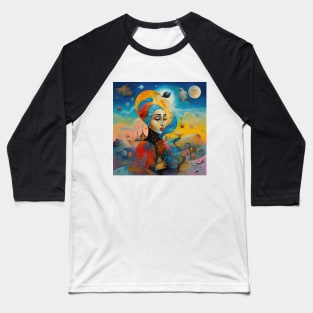 Surreal Orientalism -Dreamscape Fusion Baseball T-Shirt